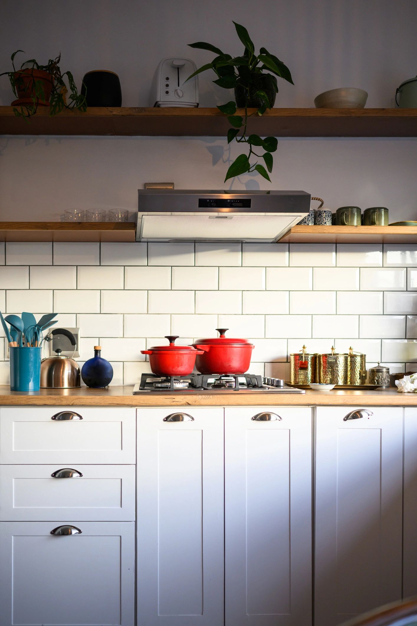 Modern kitchen renovation details